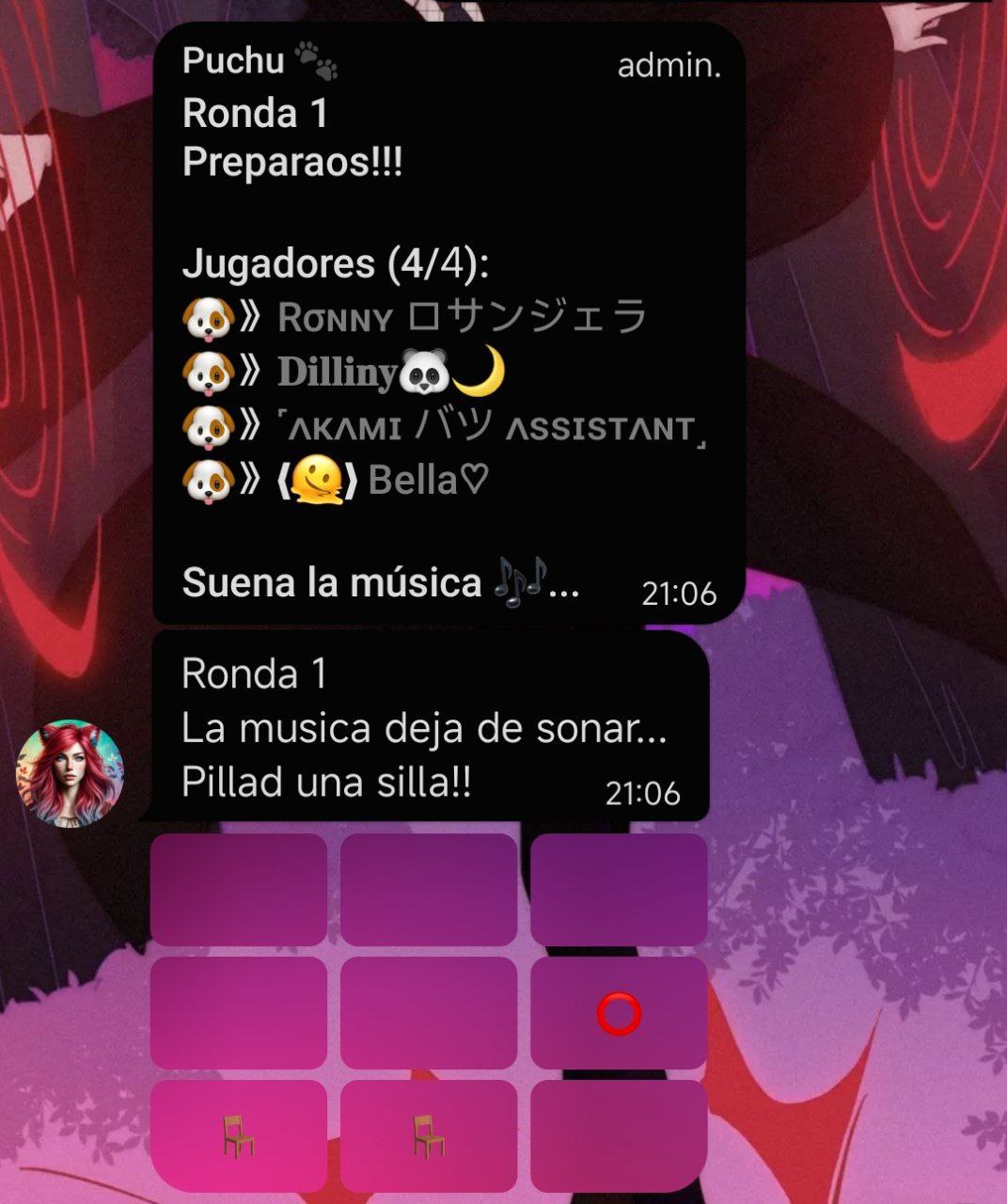 Ejemplo de perfil de usuario